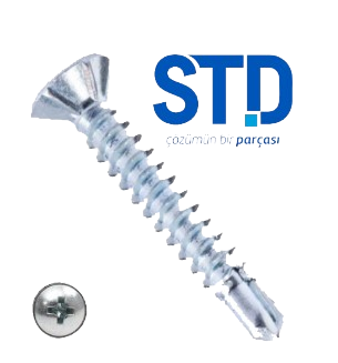 4,8*60 7504P YHB MATKAP UÇLU VİDA STD